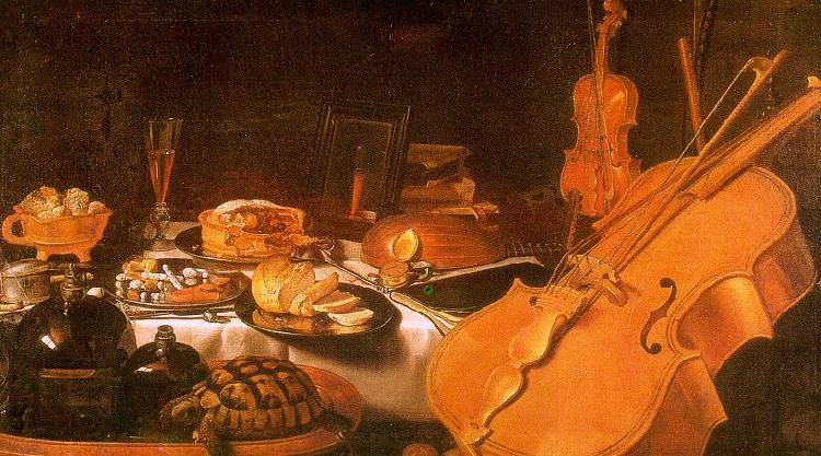 Pieter Claesz Still Life with Musical Instruments China oil painting art